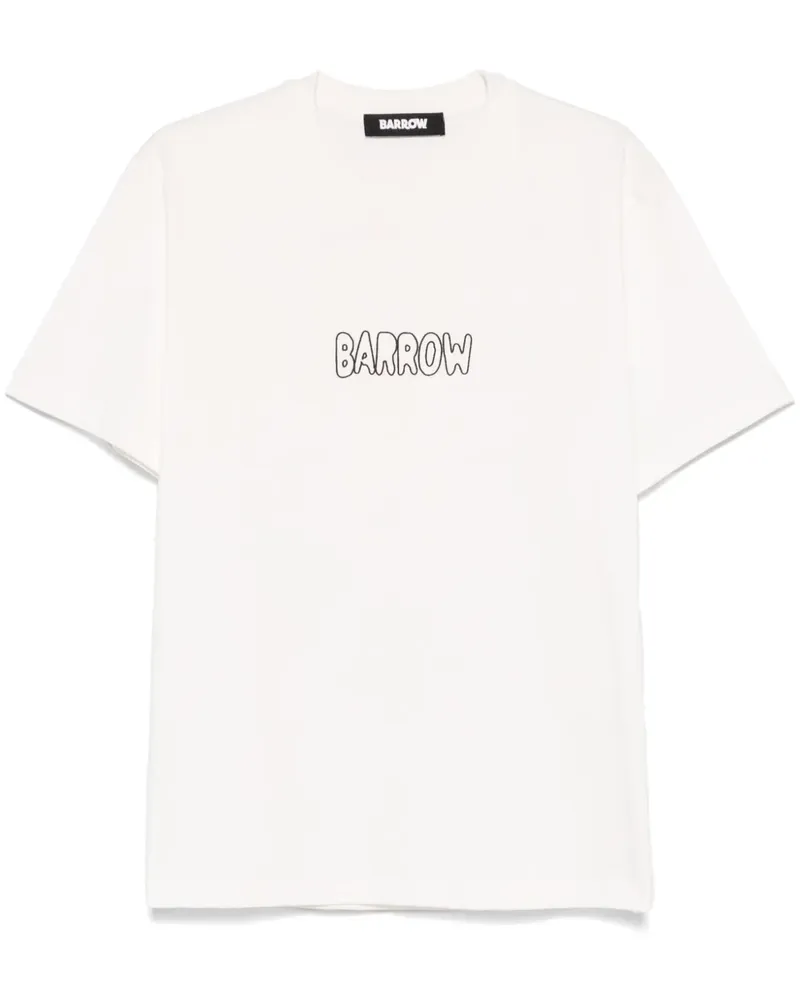 BARROW T-Shirt mit grafischem Print - Weiß Weiß