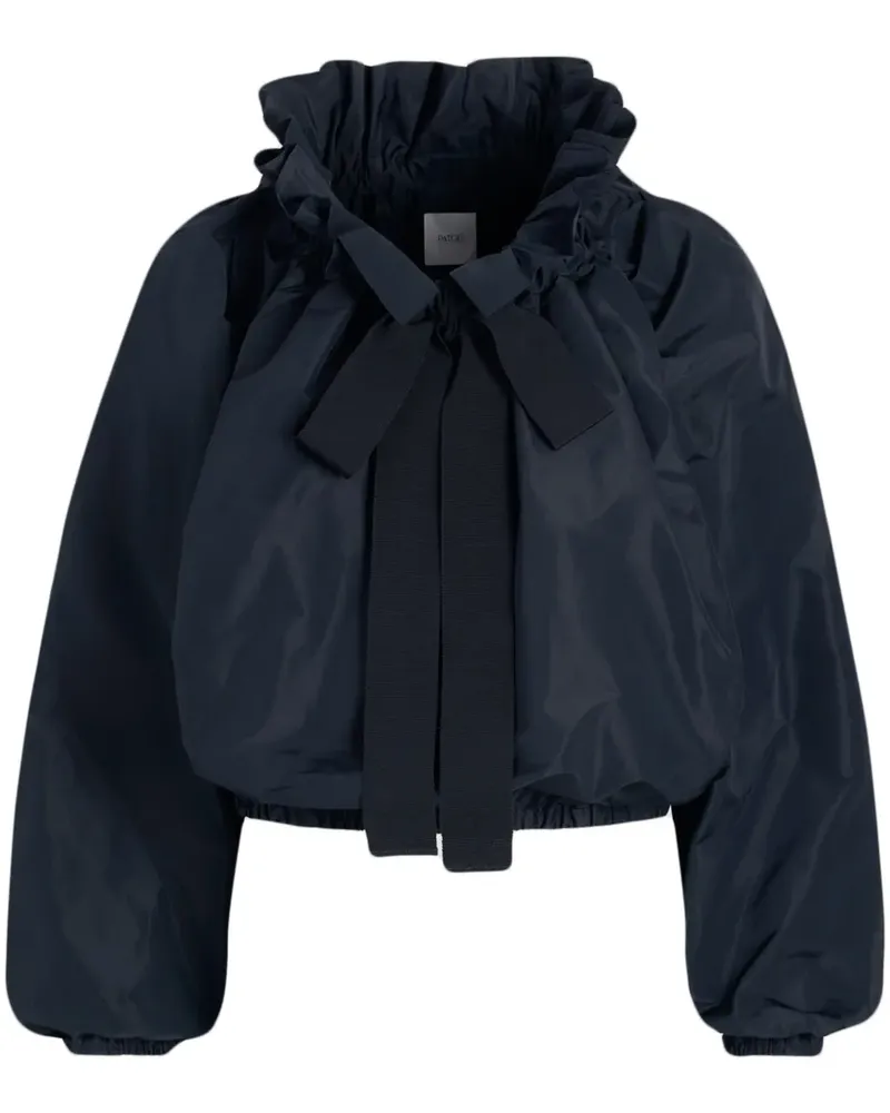 Patou Iconic Top mit Kordelzug - Blau Blau