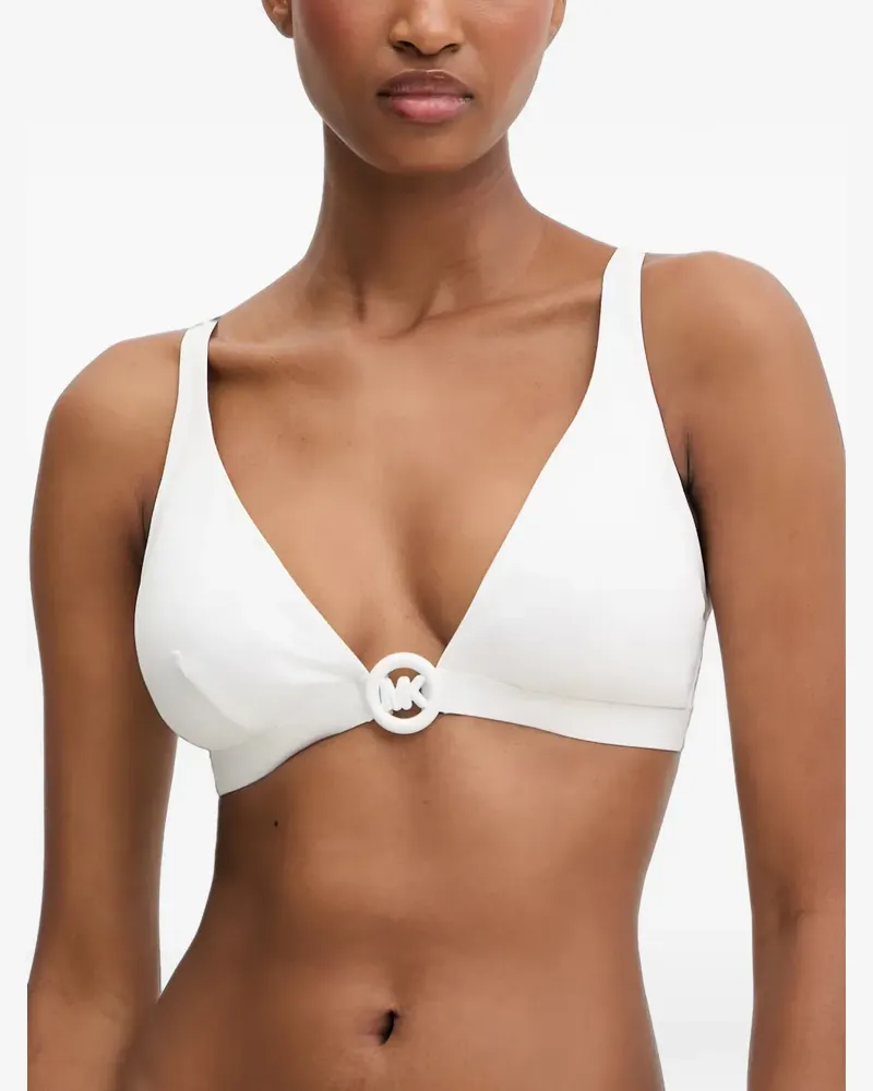 Michael Kors Triangel-Bikinioberteil - Weiß Weiß
