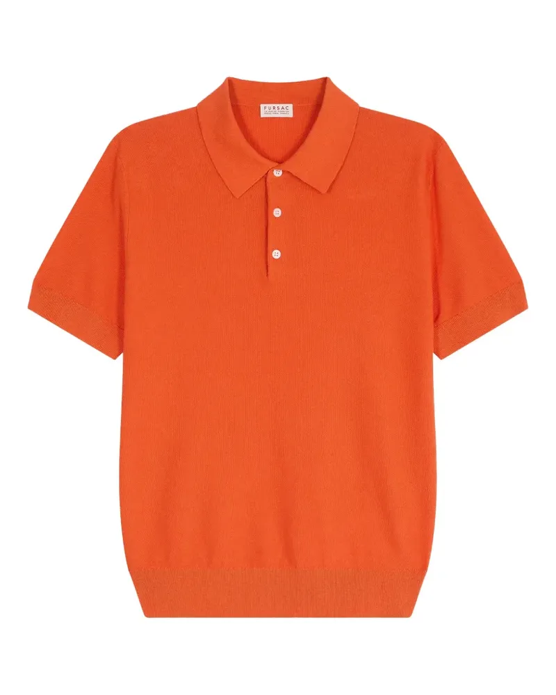 FURSAC button-up polo shirt - Orange Orange