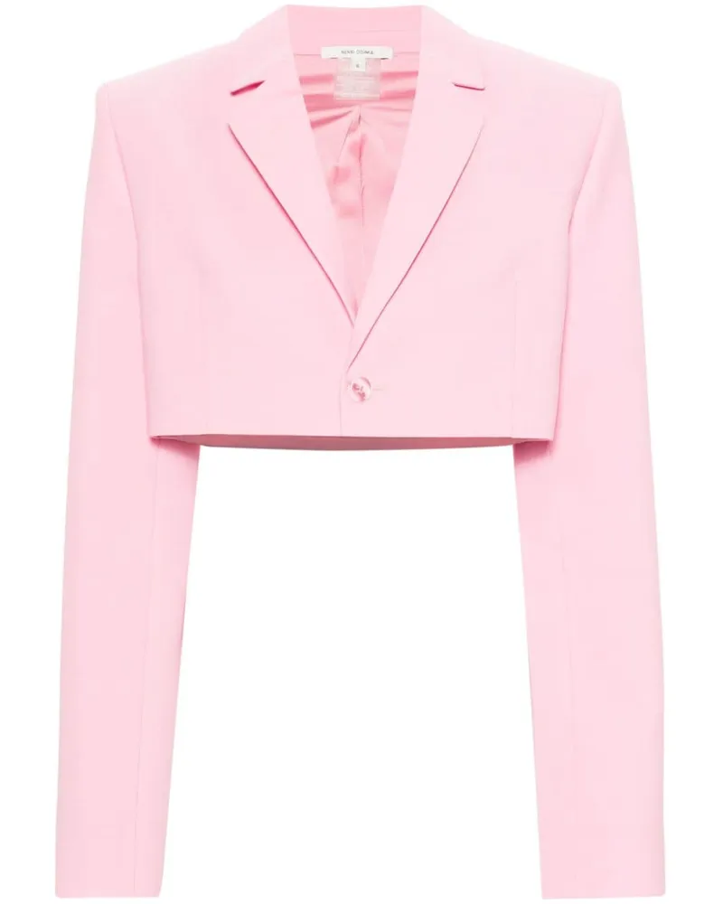 Nensi Dojaka Cropped-Sakko - Rosa Rosa