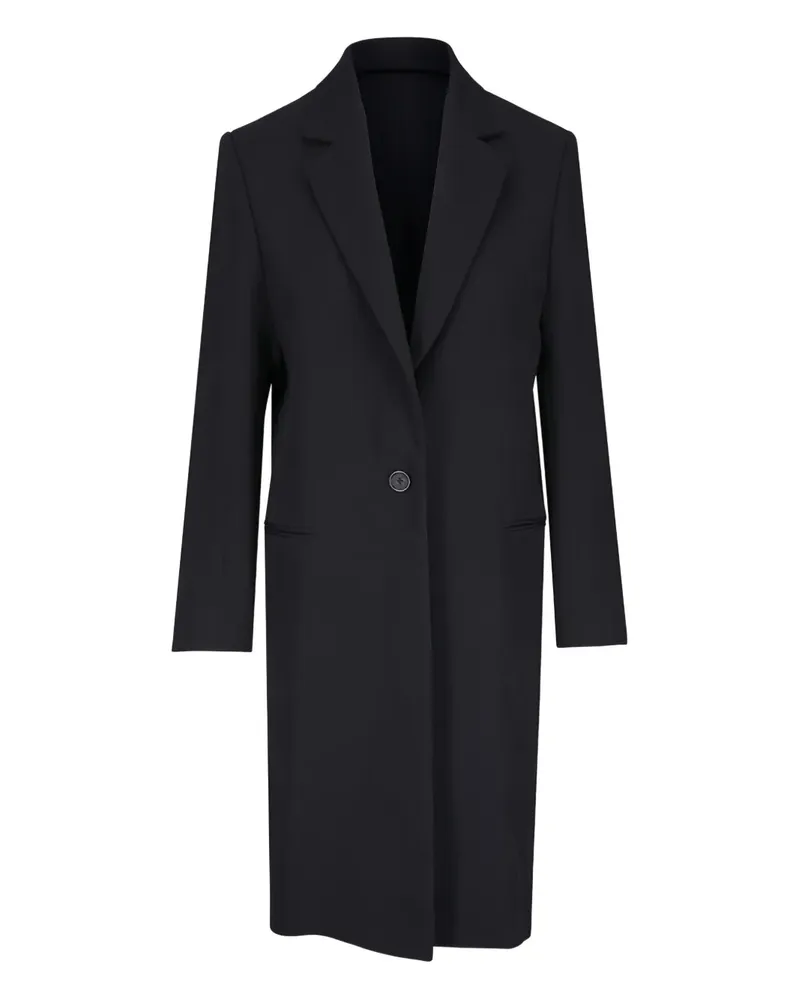 Totême Klassischer Mantel - Schwarz Schwarz