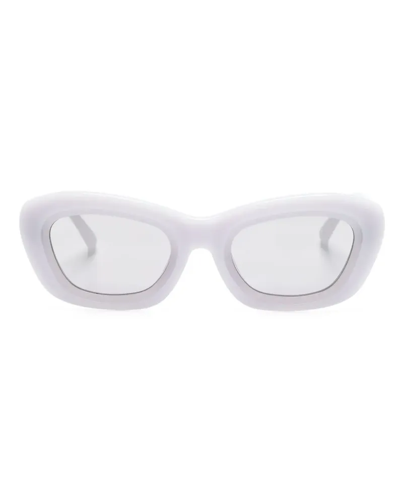 Linda Farrow x The Attico Rania Sonnenbrille - Grau Grau