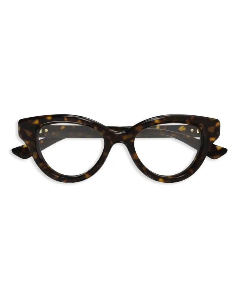 Gucci Cat-Eye-Brille - Braun Braun