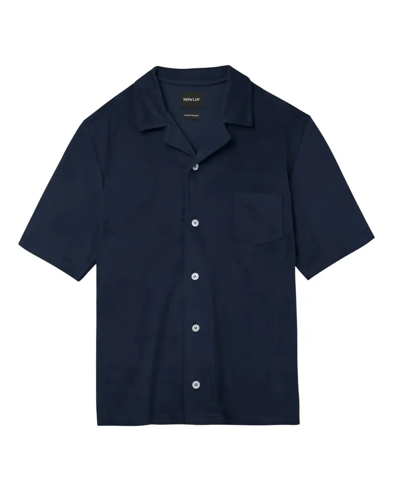 Howlin' pocket button shirt - Blau Blau