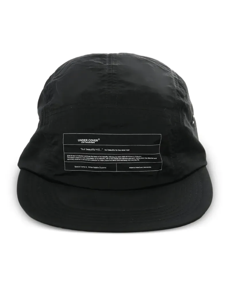 Undercover Hut mit Krempe - Schwarz Schwarz