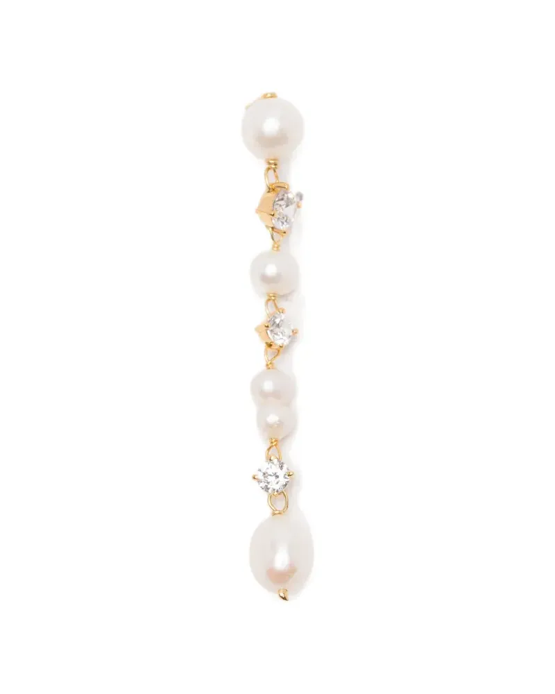 Completedworks pearl drop earrings - Gold Gold