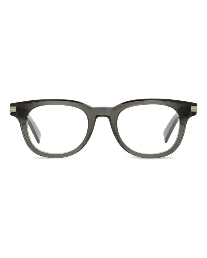 Ermenegildo Zegna Brille mit ovalem Gestell - Grau Grau