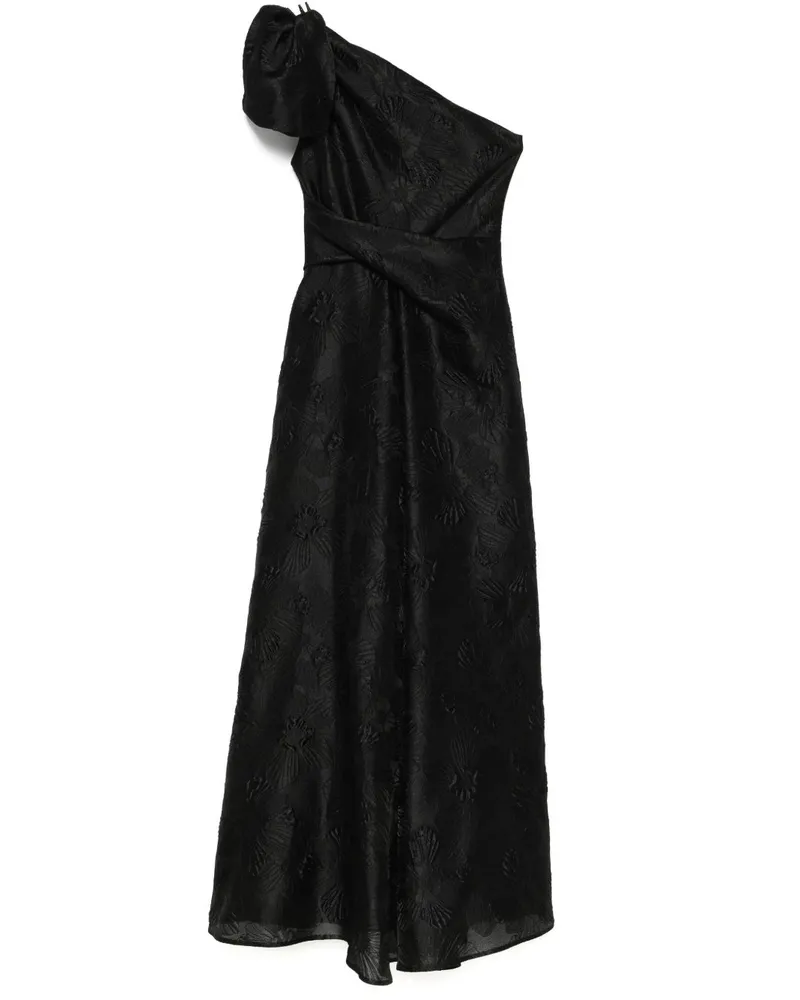 Talbot Runhof Mossana1 Maxikleid - Schwarz Schwarz