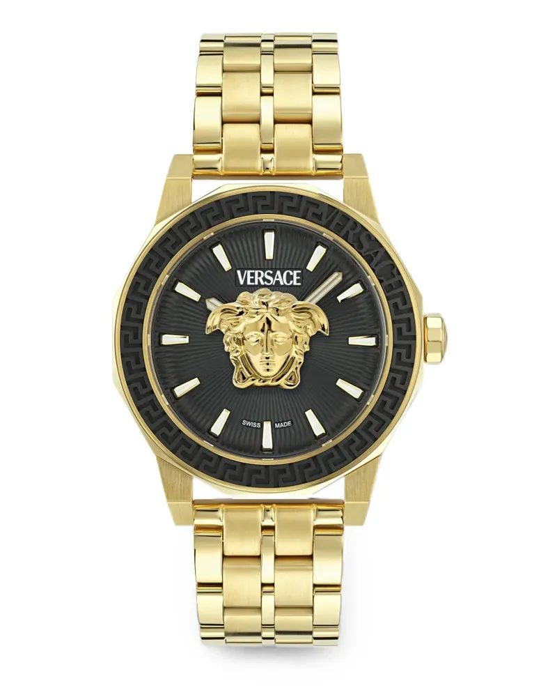 Versace Medusa Deco Armbanduhr 43mm - Schwarz Schwarz