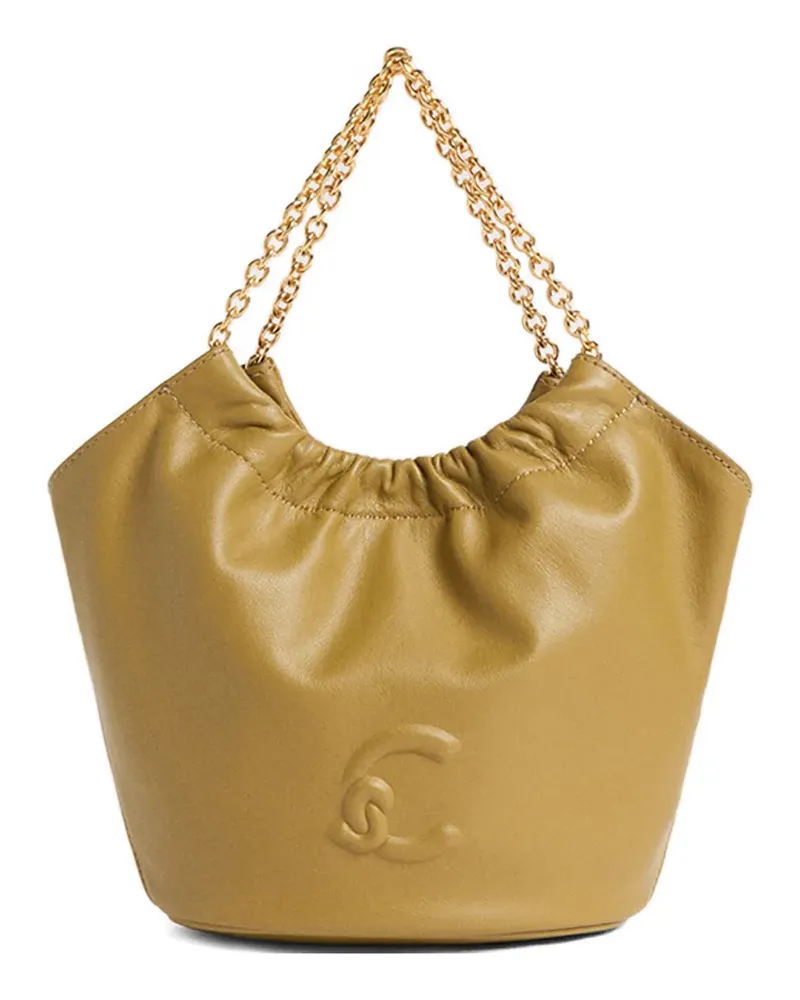 Coccinelle Mini Tote Bag mit Kettenhenkeln - Grün Grün