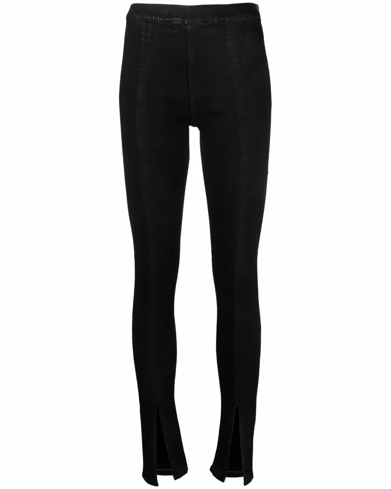 Rick Owens Leggings mit Schlitz - Schwarz Schwarz