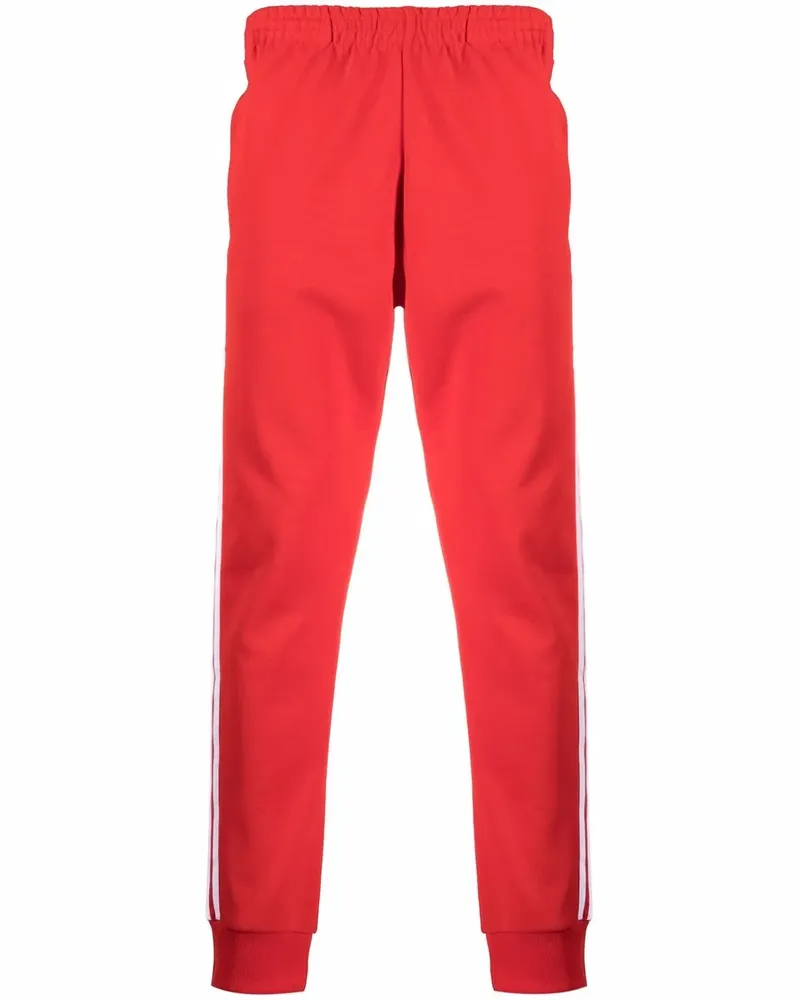 adidas Jogginghose mit Logo-Stickerei - Rot Rot