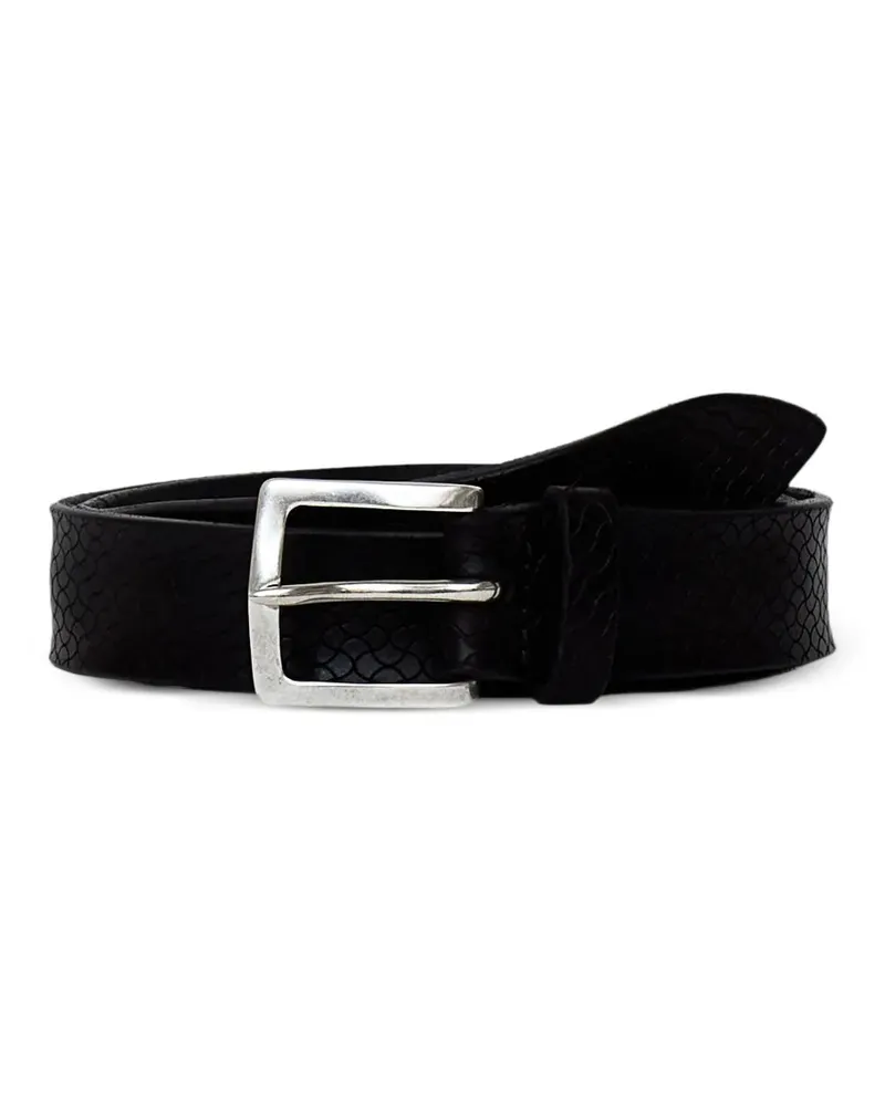 Orciani Bull Soft Gürtel - Schwarz Schwarz