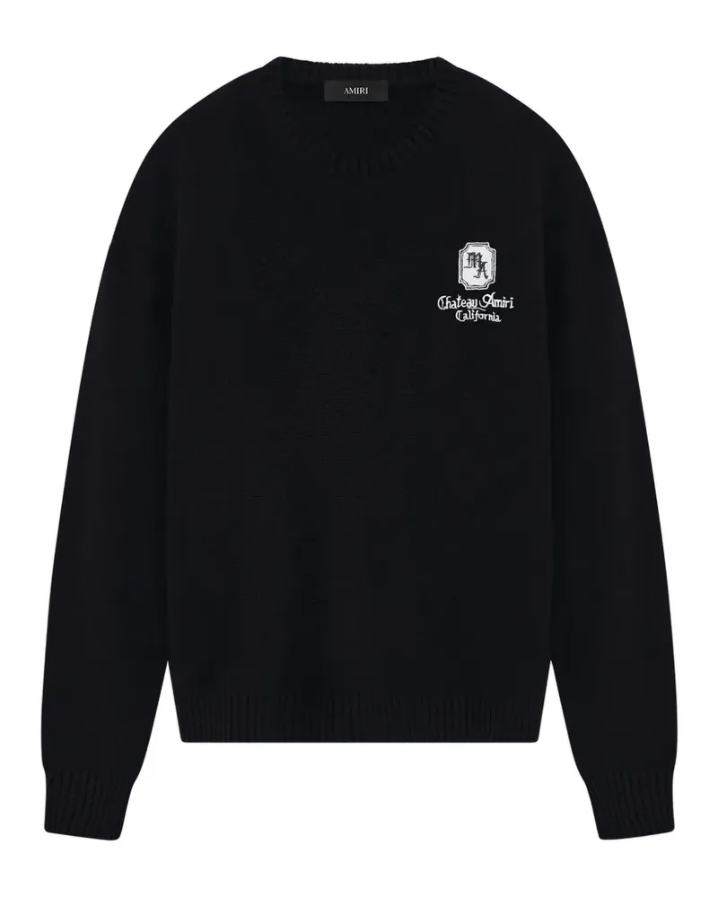 Amiri emblem sweater - Schwarz Schwarz