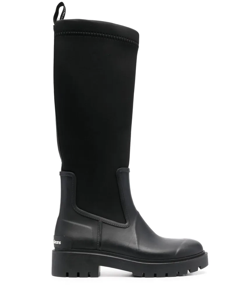 Calvin Klein Kniehohe Stiefel Schwarz