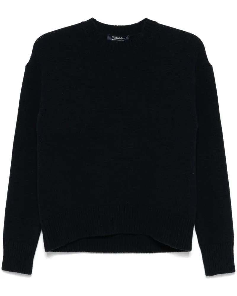 Max Mara Max Mara Irlanda Pullover - Blau Blau