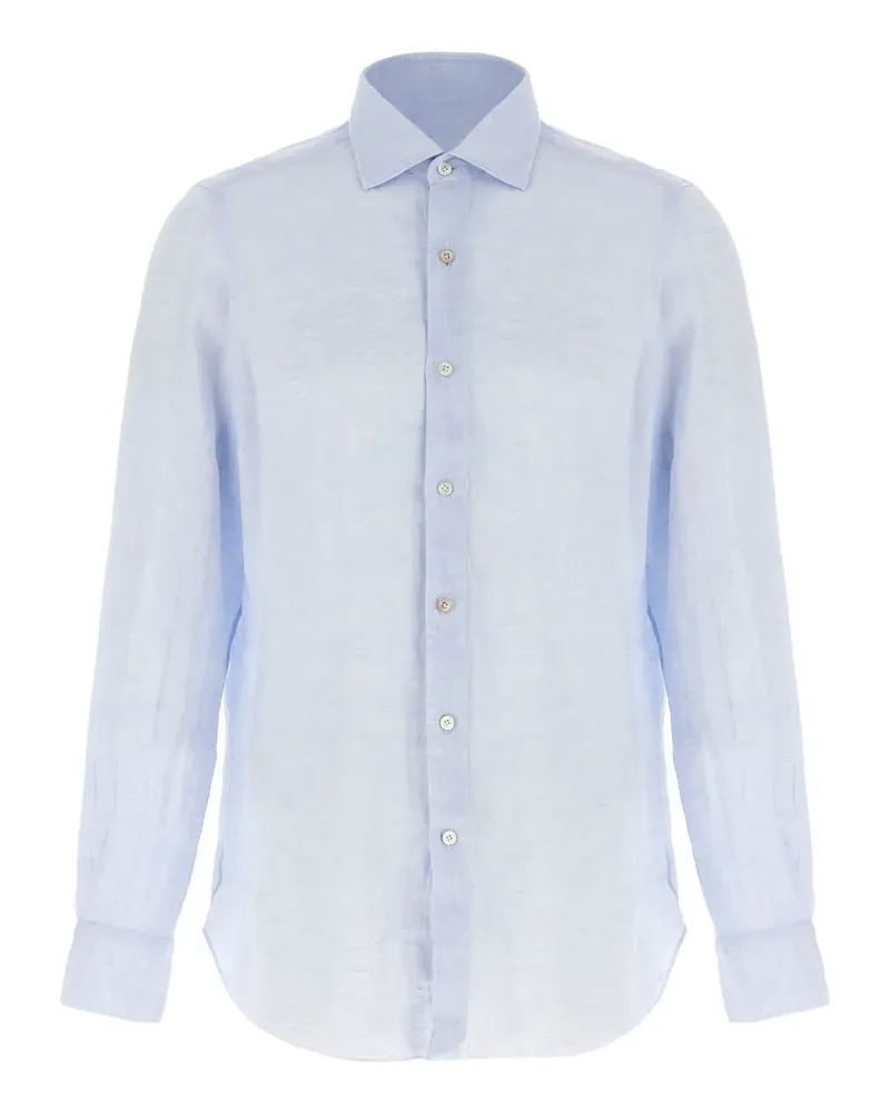Finamore 1925 Gaeta Hemd - Blau Blau
