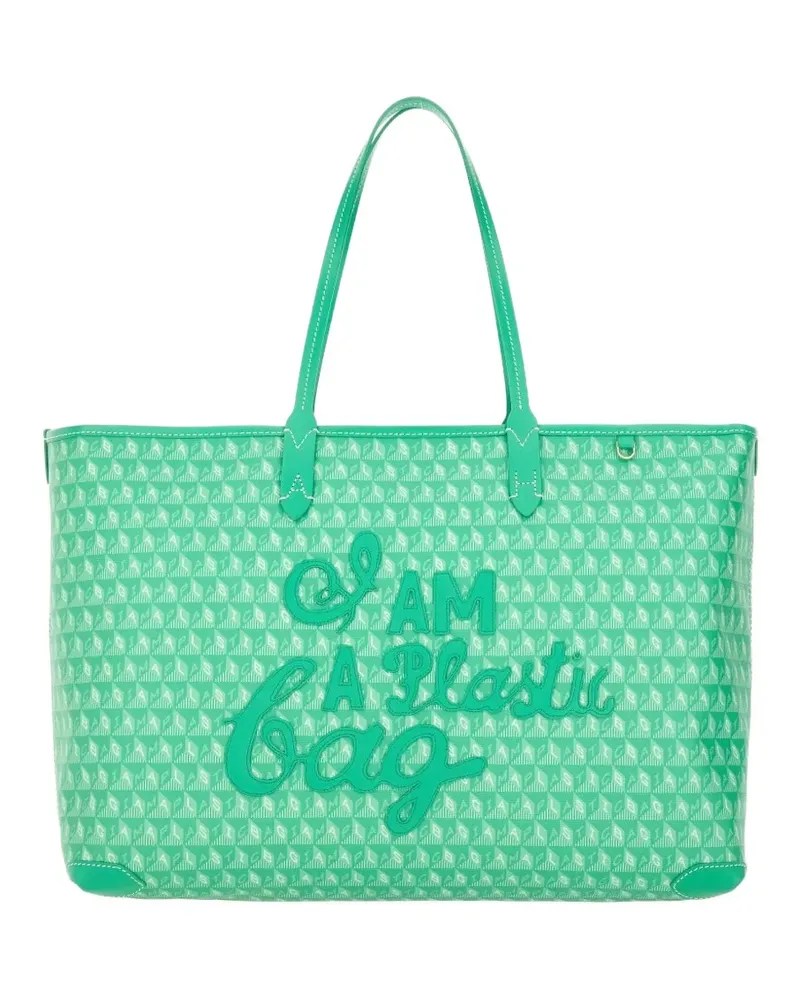 Anya Hindmarch I Am a Plastic Bag tote bag - Grün Grün