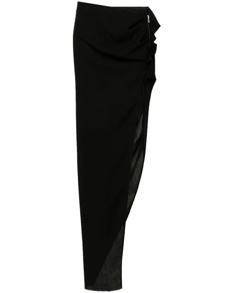 Rick Owens Edfu Maxirock - Schwarz Schwarz