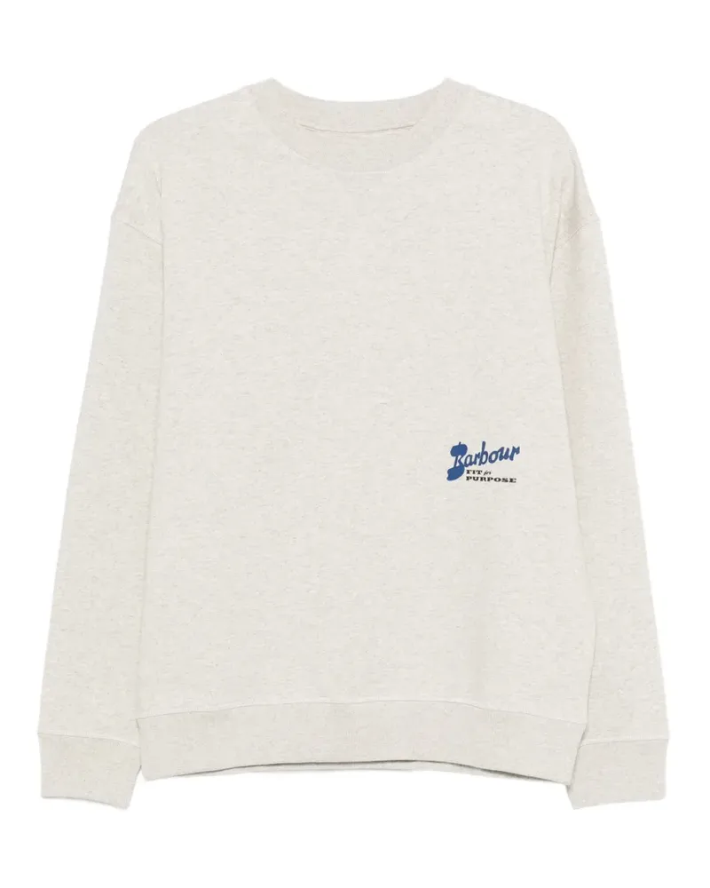 Barbour Blythe logo sweatshirt - Grau Grau