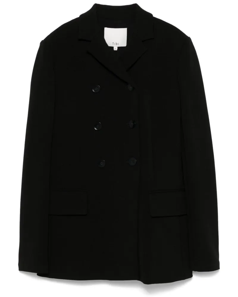 tibi Wren Blazer - Schwarz Schwarz
