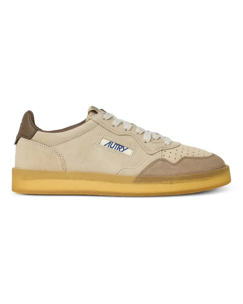 AUTRY Medalist Sneakers aus Wildleder - Nude Nude