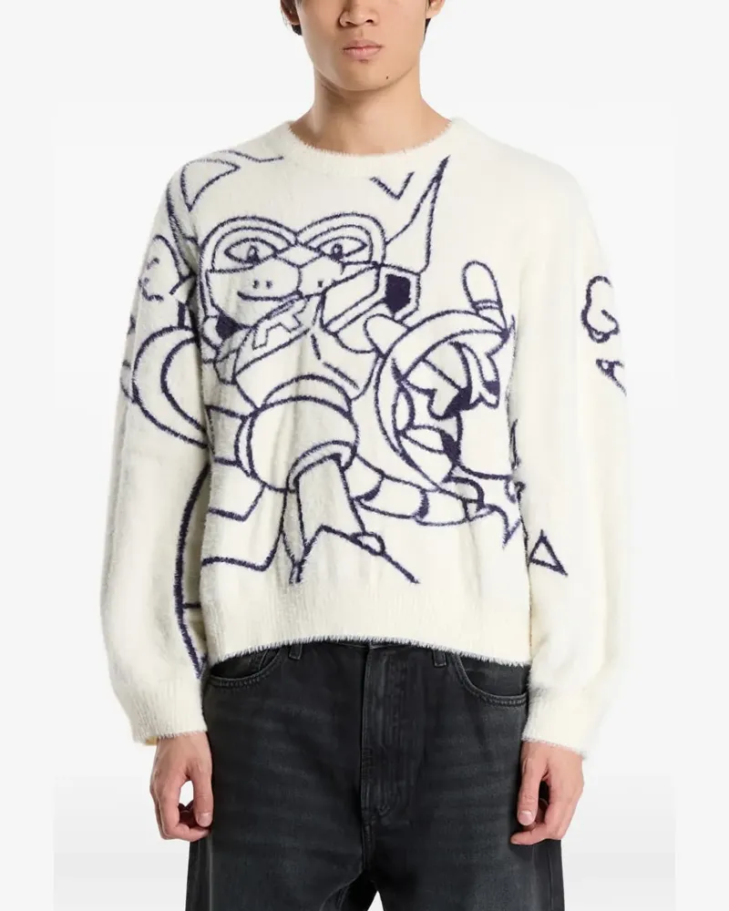 Ripndip Rokkunerm Pullover aus Mohär - Nude Nude