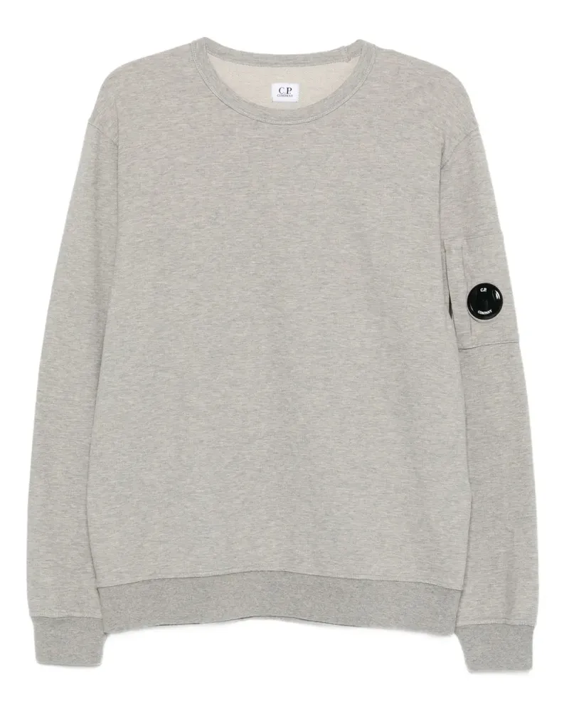 C.P. Company Sweatshirt mit Linsen-Tasche - Grau Grau