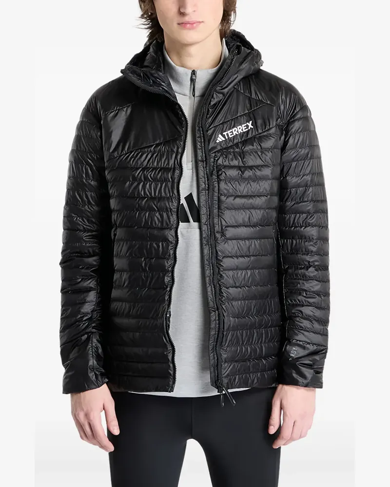 adidas Terrex Techrock Jacke - Schwarz Schwarz