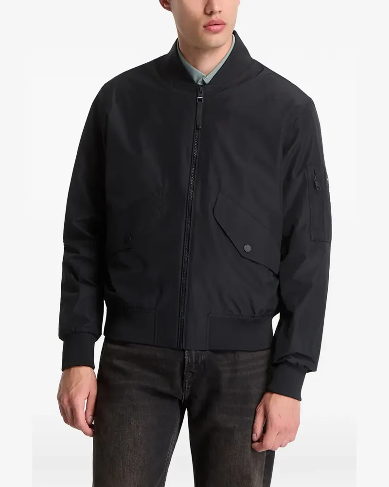 Tommy Hilfiger zip-up bomber jacket - Schwarz Schwarz