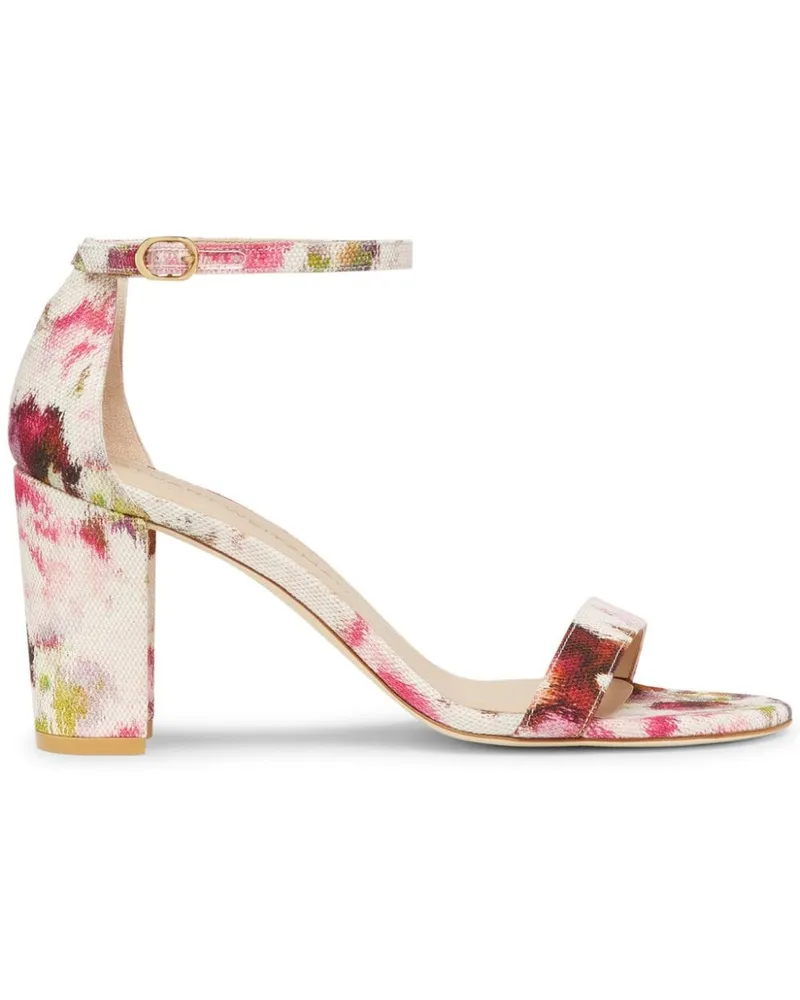 Stuart Weitzman Nearly Jacquard-Sandalen 70mm - Rot Rot