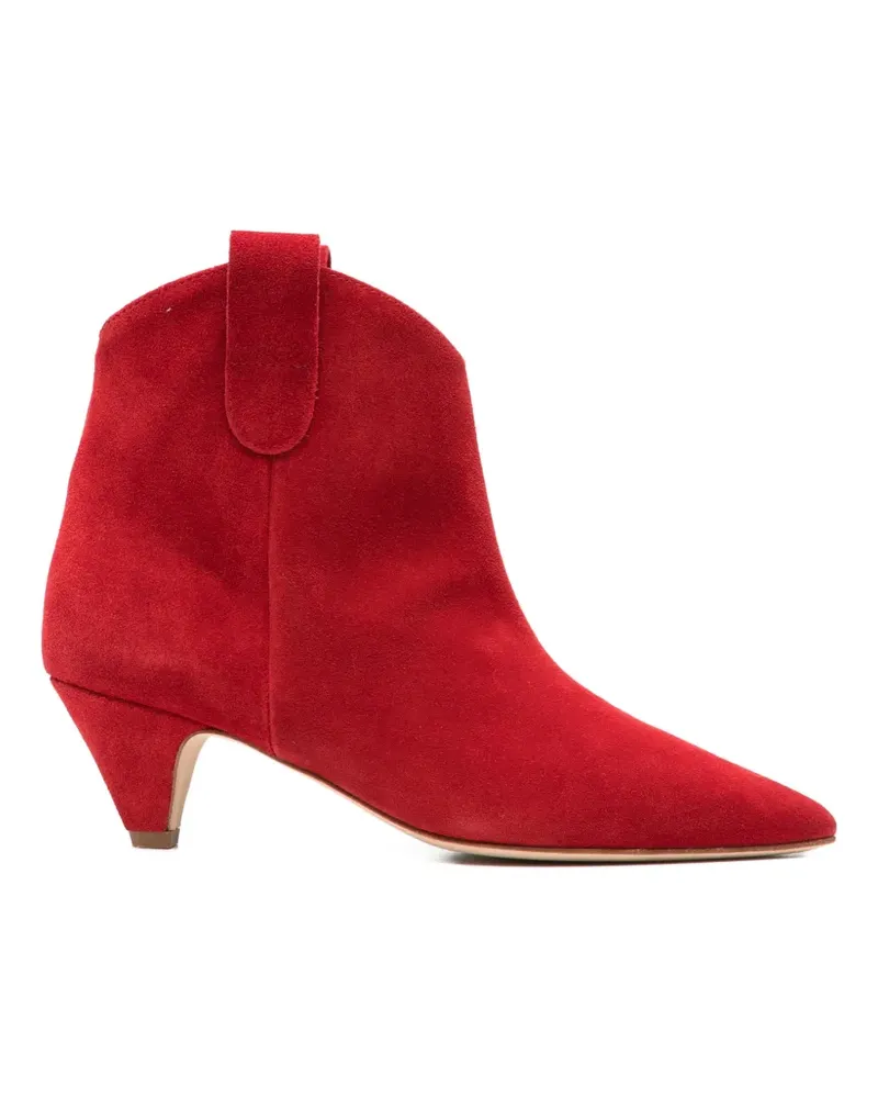 Anna F. pointed-toe boots - Rot Rot