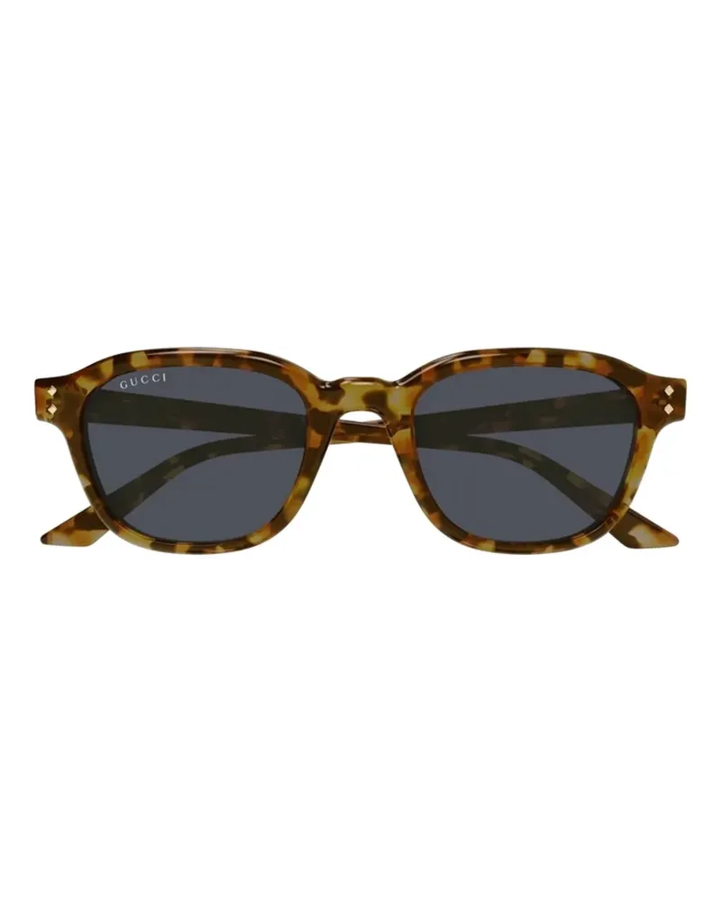 Gucci Sonnenbrille in Schildpattoptik - Braun Braun