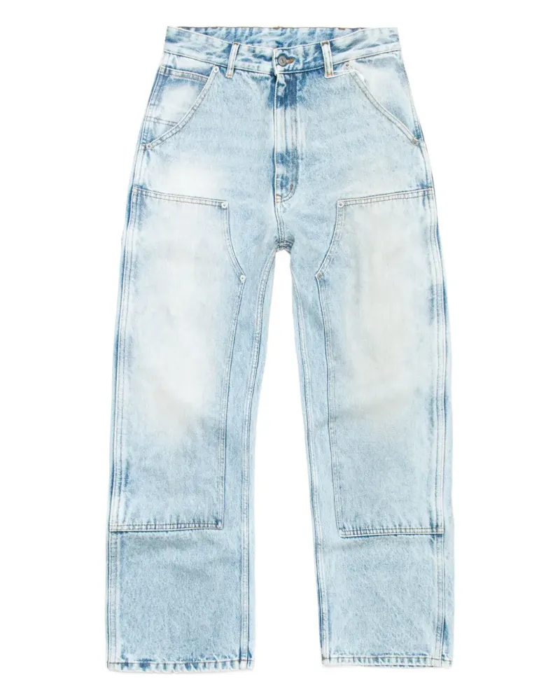 Maison Margiela Jeans im Utility-Look - Blau Blau