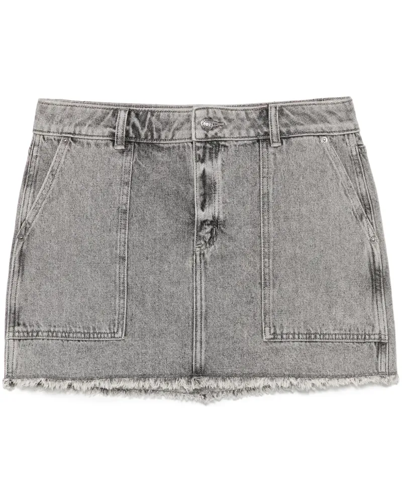 Michael Kors Klassischer Jeans-Minirock - Grau Grau