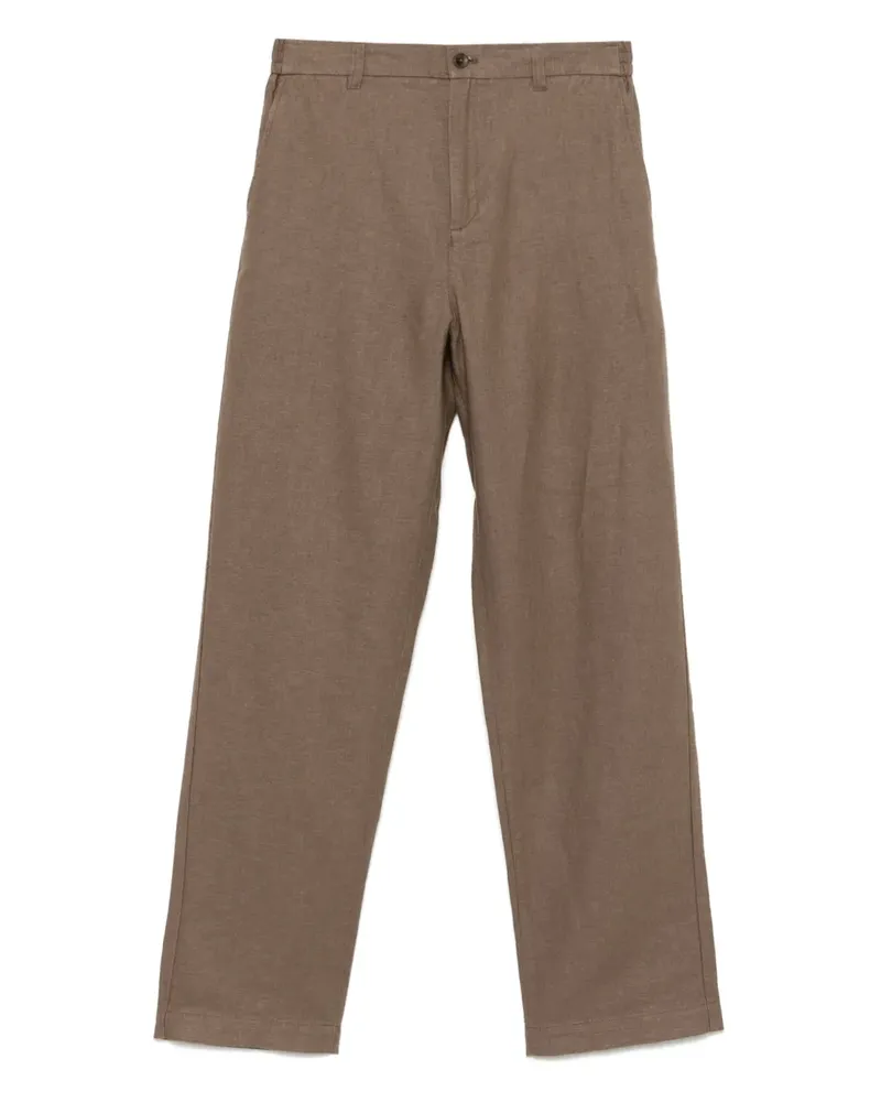 LES DEUX Hose mit Knöpfen - Braun Braun