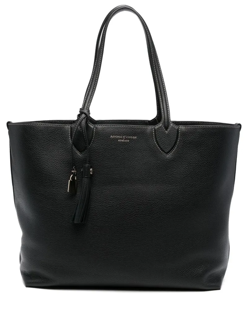 Aspinal of London The Hudson Tote Bag - Schwarz Schwarz