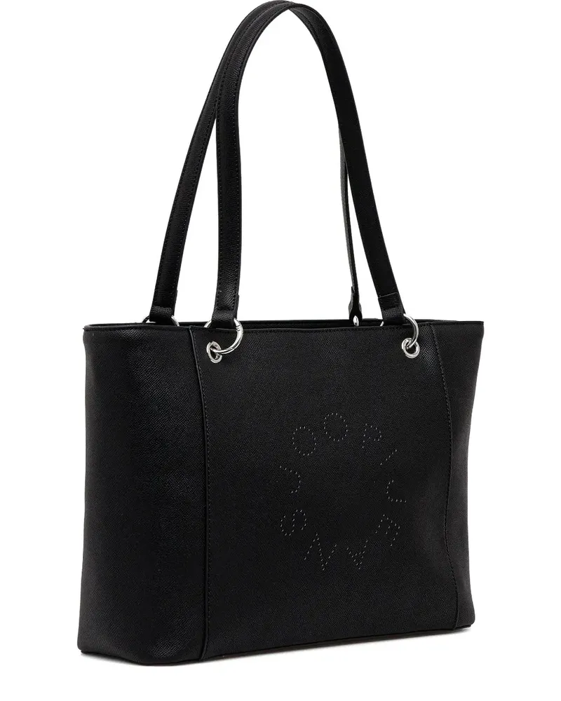 JOOP! Giro Imani Tote Bag mit Lochmuster - Schwarz Schwarz