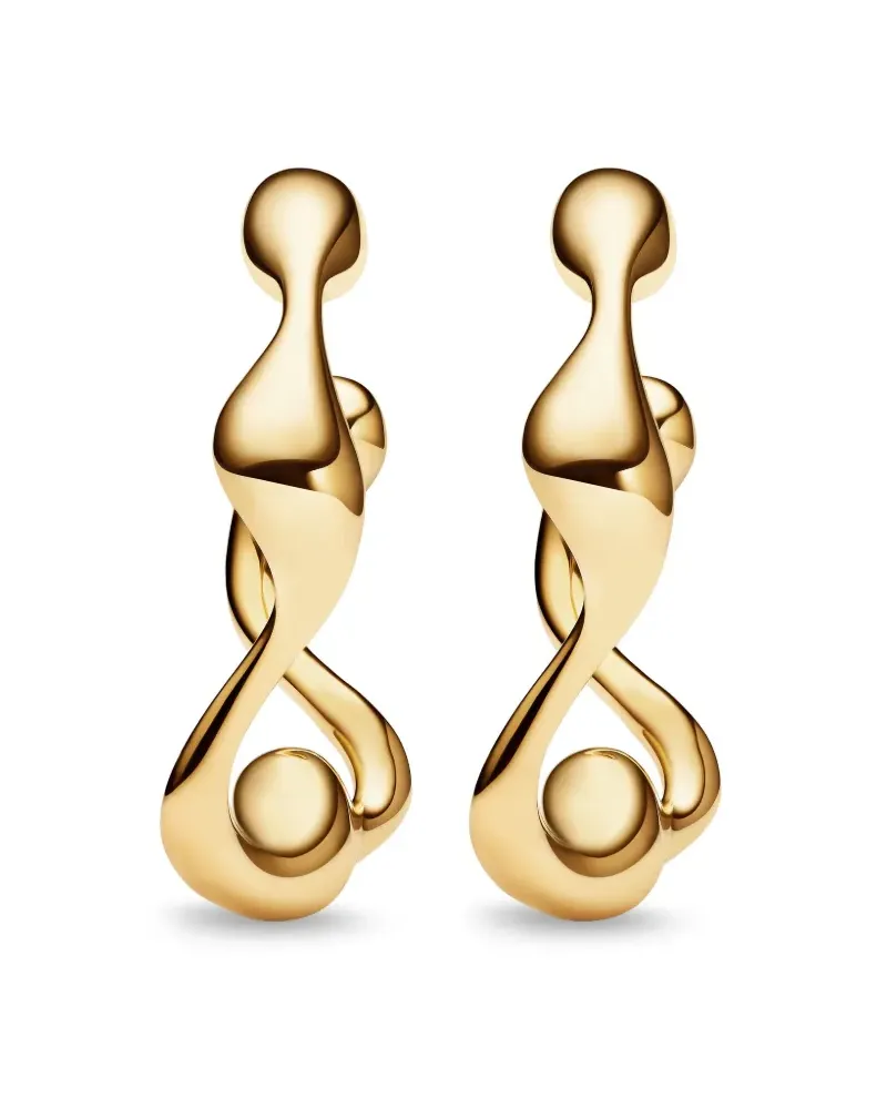 Maria Black Großer Dolphin Ohrring Gold