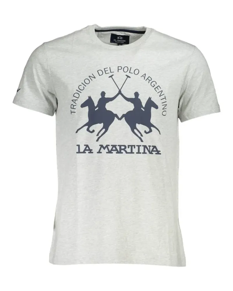 La Martina graphic-print T-shirt - Weiß Weiß