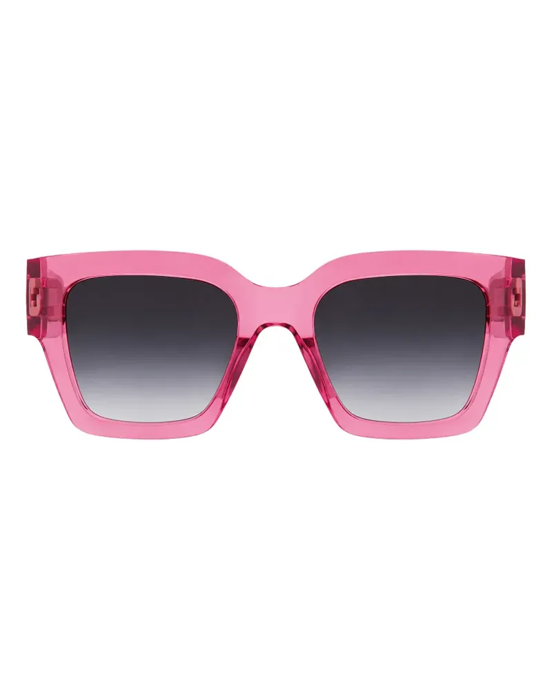 Furla square-frame transparent sunglasses - Rosa Rosa