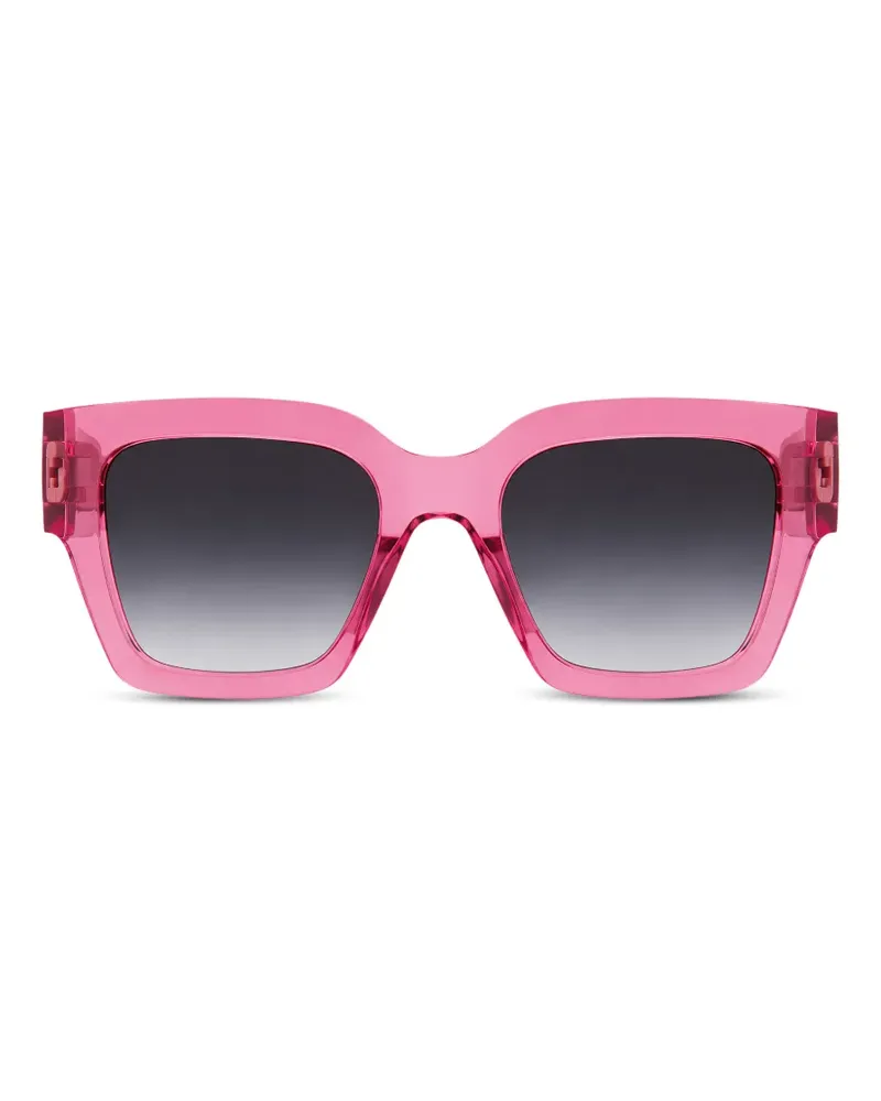 Furla square-frame transparent sunglasses - Rosa Rosa