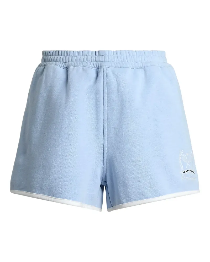 Ralph Lauren Shorts mit Satinbesatz - Blau Blau