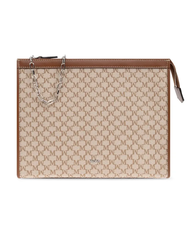 Max Mara Mmtroussem Clutch - Nude Nude