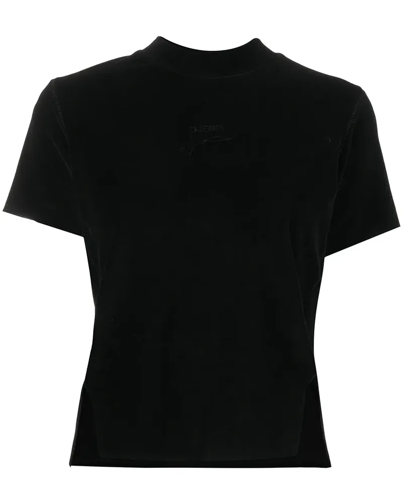 Song For The Mute T-Shirt mit Schlitz - Schwarz Schwarz