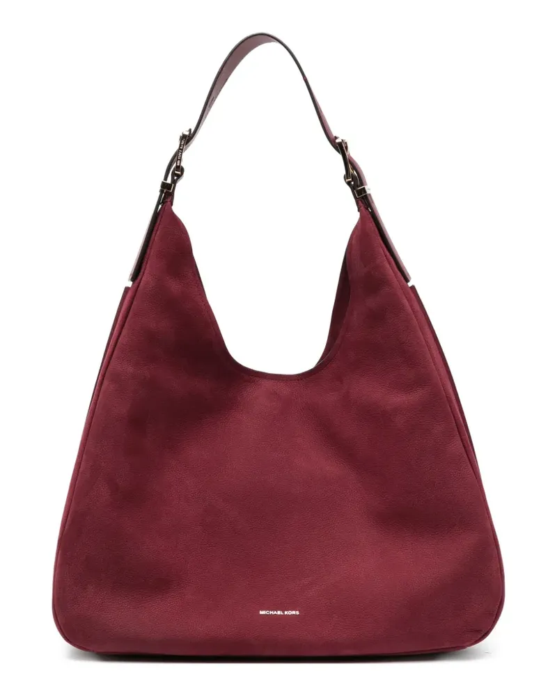 Michael Kors Große Nolita Hobo Schultertasche - Rot Rot