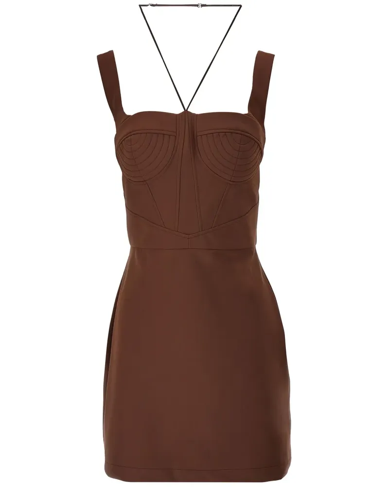 Nensi Dojaka Maddie Minikleid - Braun Braun