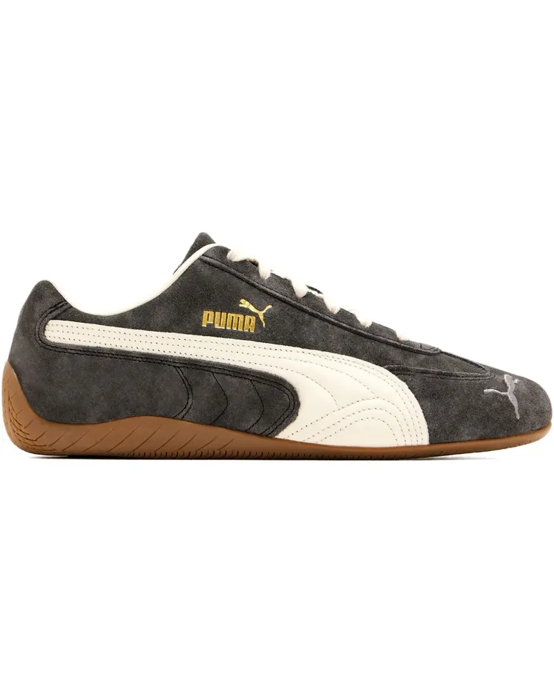 Puma Speedcat Sneakers aus Wildleder - Schwarz Schwarz