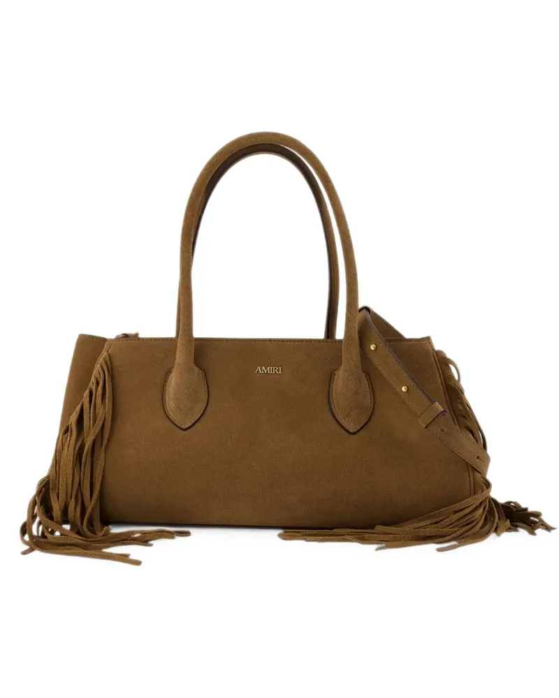 Amiri Fringe 40 shoulder bag - Braun Braun